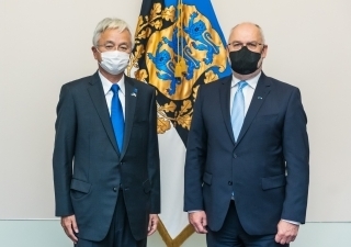 松村大使着任挨拶